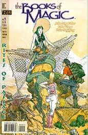 Michael Kaluta - The Books of Magic cover