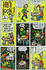 A classic of energy and wild humor, this Hey Look! strip was first published in Patsy Walker #22, May 1949.