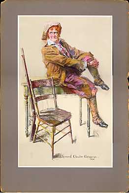 Pastel Portraits portfolio cover