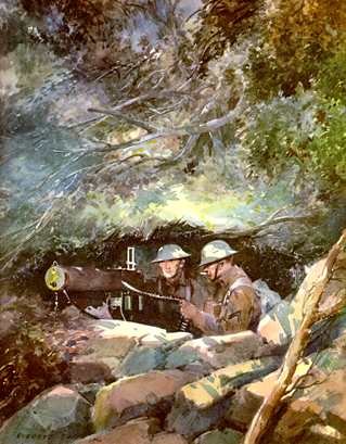 Everett Shinn - The United States Army