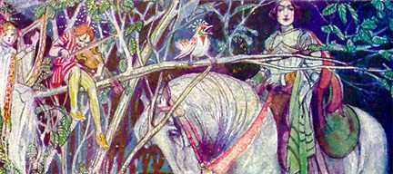 Pogany - Welsh Fairy Book color frontis