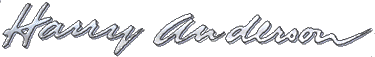 Harry Anderson signature