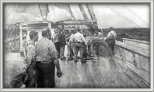 Frank Brangwyn - Funeral at Sea
