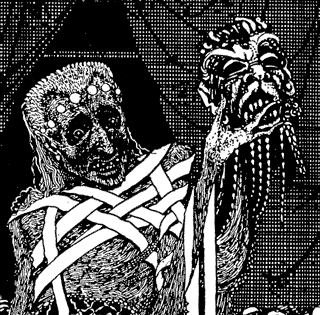 Harry Clarke - Tales of Mystery and Imagination b&w detail