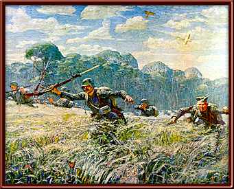 Harvey Dunn - war image