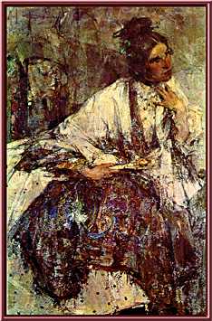 Nicholai Fechin - Madame Sapojnikova