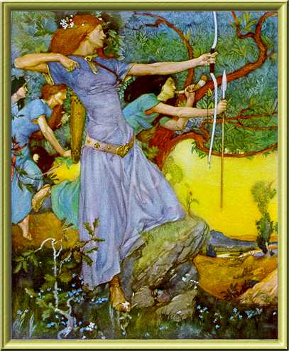William Russell Flint - archers