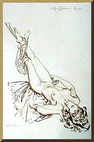 William Russell Flint - Models of Propriety