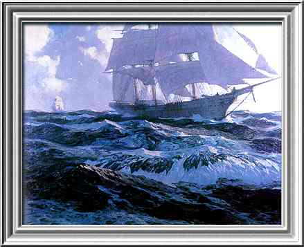 Gordon Grant - ships at sea