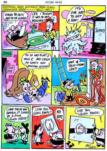 Milt Gross - Picture News Comic