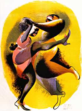 Al Hirschfeld - image from Harlem