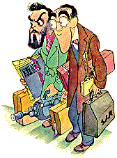 Al Hirschfeld - SJ Perelman, Westward Ha!