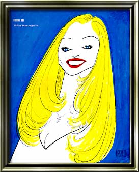 Al Hirschfeld - Madonna
