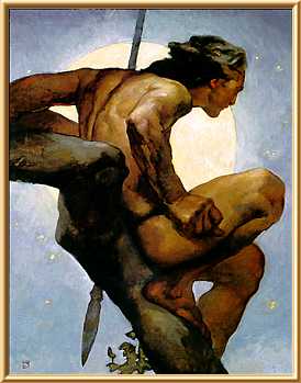 Jeffrey Jones - Tarzan Rescues the Moon
