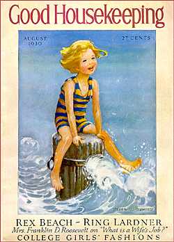 Jessie Willcox Smith: Good Housekeeping Aug. 1930