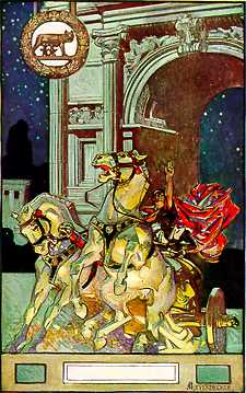 J.C. Leyendecker - A Christmas Hymn (B)