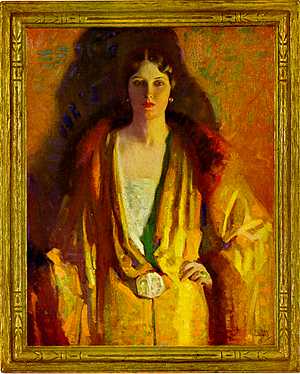Andrew Loomis - flapper portrait