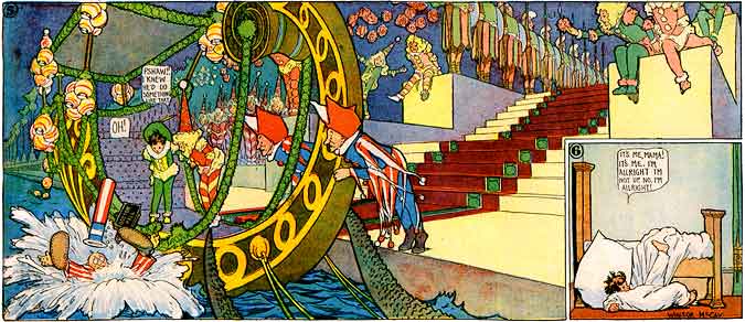 Winsor McCay - Little Nemo perspective