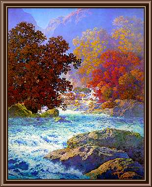 Maxfield Parrish - landscape