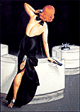 George Petty - girl in gown with gun