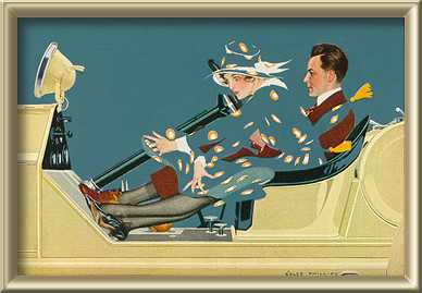 Coles Phillips Luxite Hosiery Ad