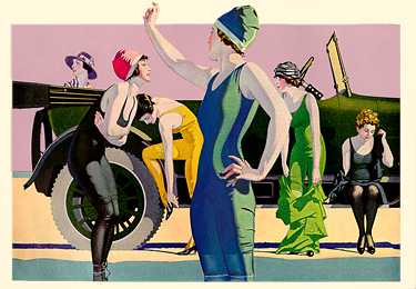 Coles Phillips - Overland Auto ad