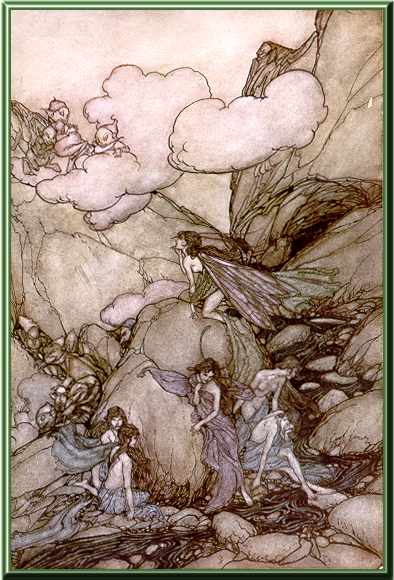 Arthur Rackham - Rip Van Winkle