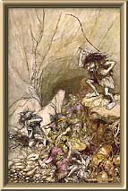 Arthur Rackham - Rhinegold and Valkyrie