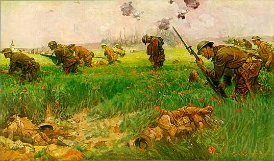 Frank Schoonover - Ladies' Home Journal WW1 painting