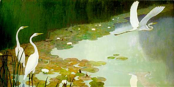 N.C. Wyeth - Met Life Mural