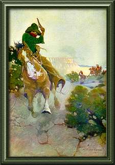N.C. Wyeth - Arizona Nights