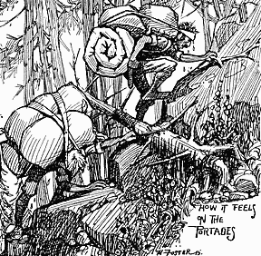 Hal Foster - portage drawing