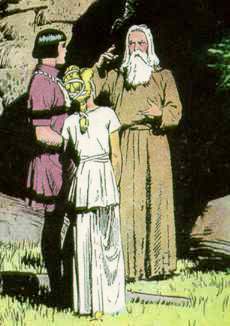 Hal Foster - Prince Valiant marries Aleta