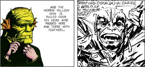 Hal Foster - inspiration for Kirby's Demon