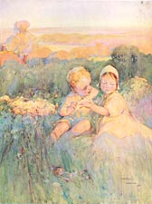 Lawson Wood - 'Ring Time' plate from The Art of the Illustrator