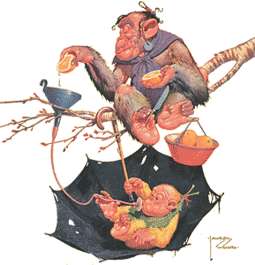 Lawson Wood - Gran'pop monkey Collier's 9/30/39