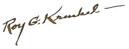 Roy G. Krenkel signature