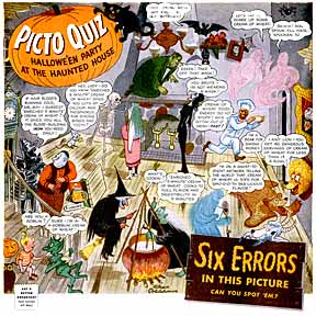 Charles Addams American Weekly 'Cream of Wheat' ad 1945