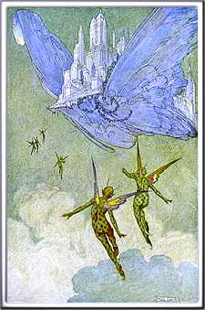 Franklin Booth - Flying Islands of the Night 2