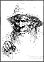 Burne Hogarth - drawing