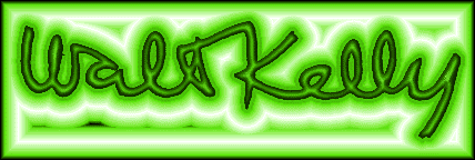 Walt Kelly - signature