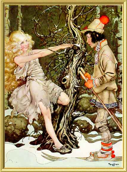 Gustaf Tenggren - Sven the Wise and Svea the Kind